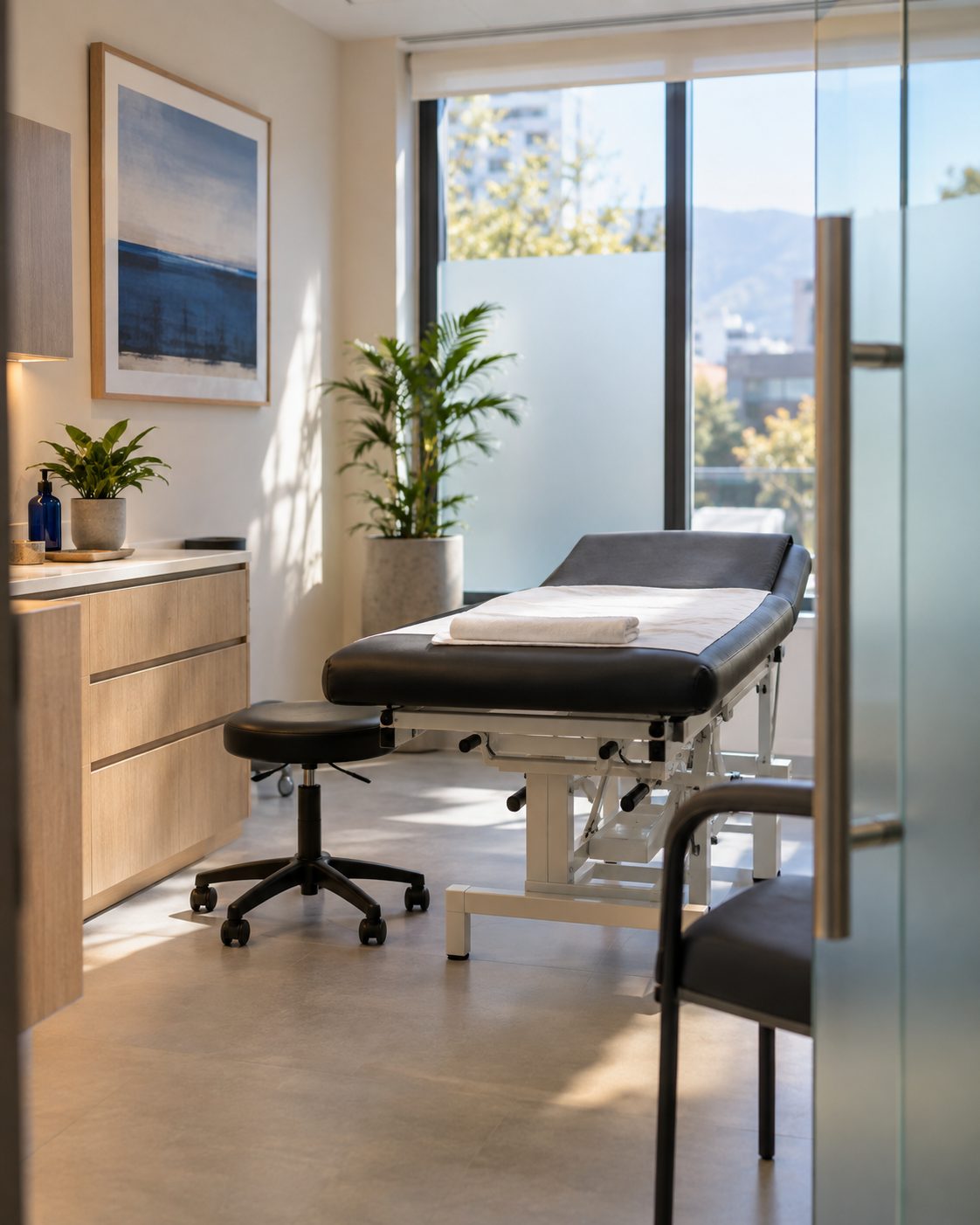 Box de atención equipado en Therapy Salud